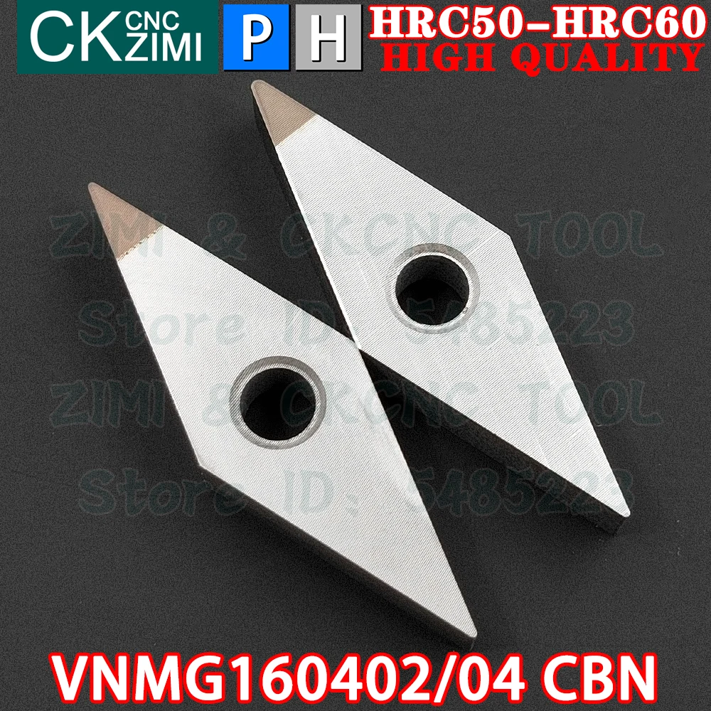 VNMG160402 CBN VNMG160404 CBN Пластины из нитрида бора токарные пластины инструменты Токарные станки с ЧПУ для резки металла VNMG 1604 для закаленной стали