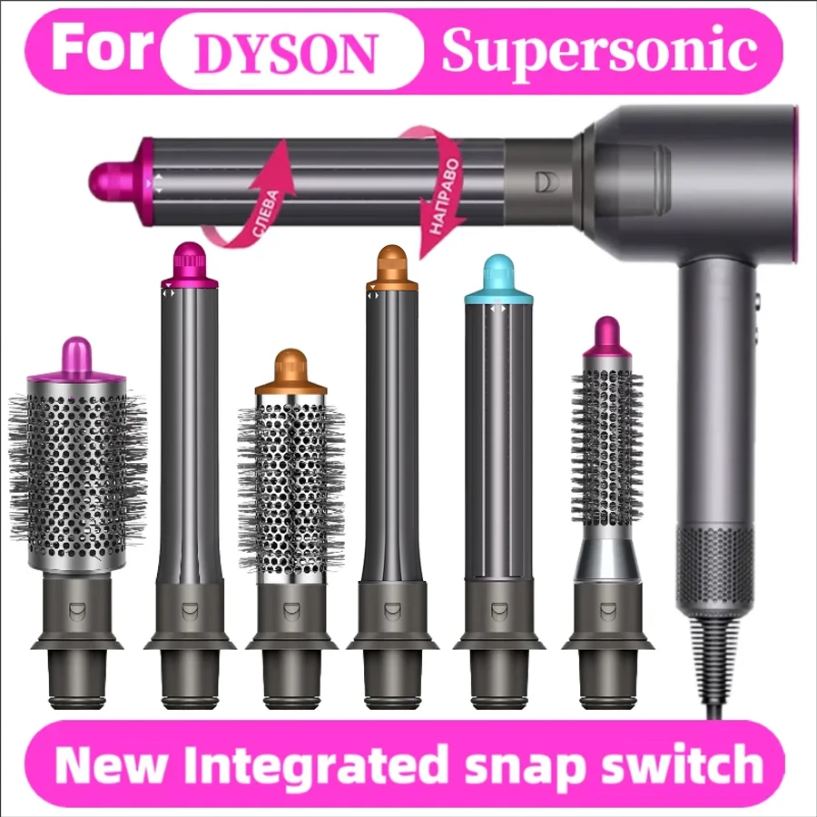 

Hair Dryer Curling Attachment Upgraded Automatic Curling Nozzle For Dyson Supersonic HD16 Nural HD15 HD08 Hair Dryer Accessories
