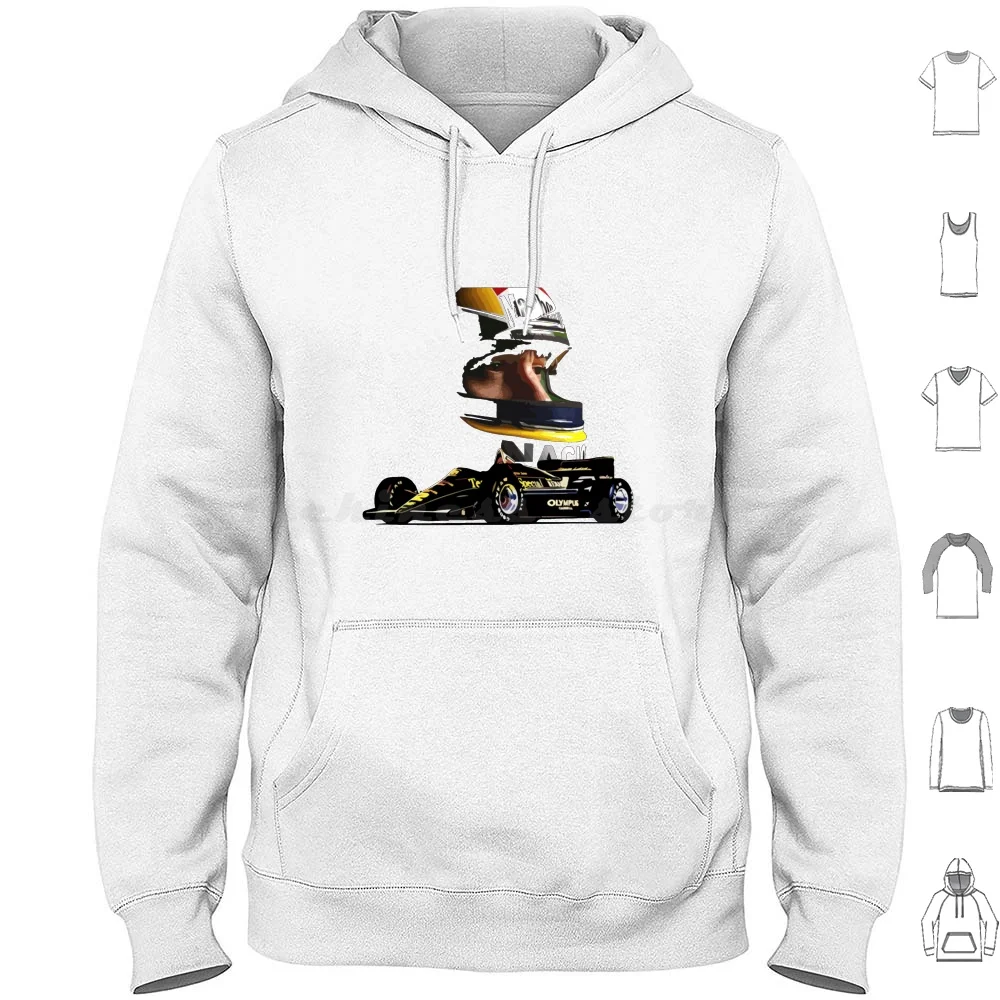 Ayrton Senna 97t T Hoodie Cotton Long Sleeve Senna Ayrton Senna Ayrton Racing Grand Prix Car Brazil Cars