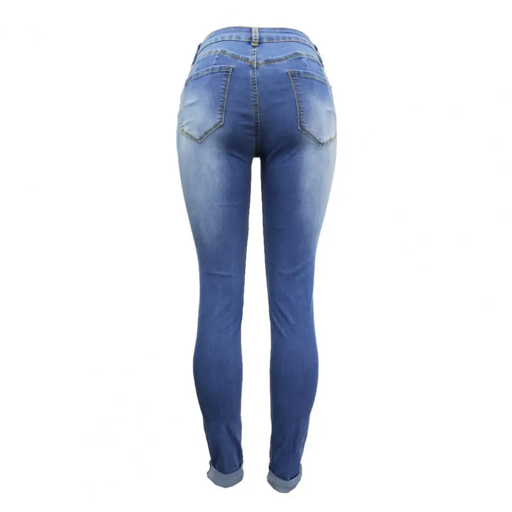 2025 Pantaloni corti casual sexy da donna Pantaloni slim in vita con bottoni tinta unita Pantaloni a matita elastici traspiranti Pantaloni per il sollevamento del sedere