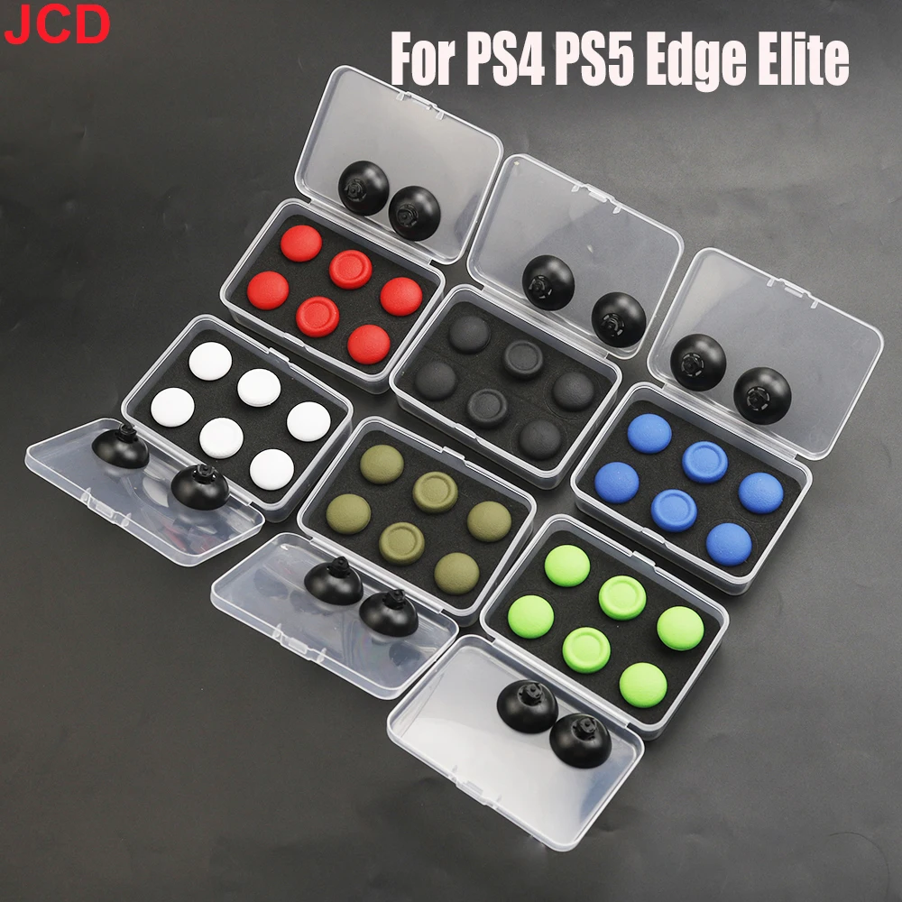 

JCD For PS4 PS5 Edge Elite Game Controller Handle Metal High and Low Rocker Cap Paddle Paddle Back Button Replace Accessories