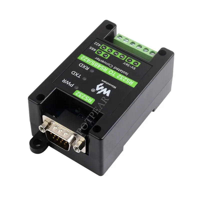 Industrial RS232 to RS485/422 Active Optical Isolated Serial Converter