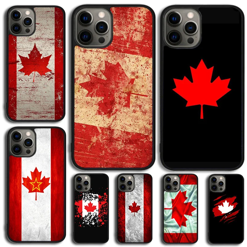 Canada flag Phone Case Cover For for iPhone 15 16 14 XR XS 11 12 13 Pro MAX Plus