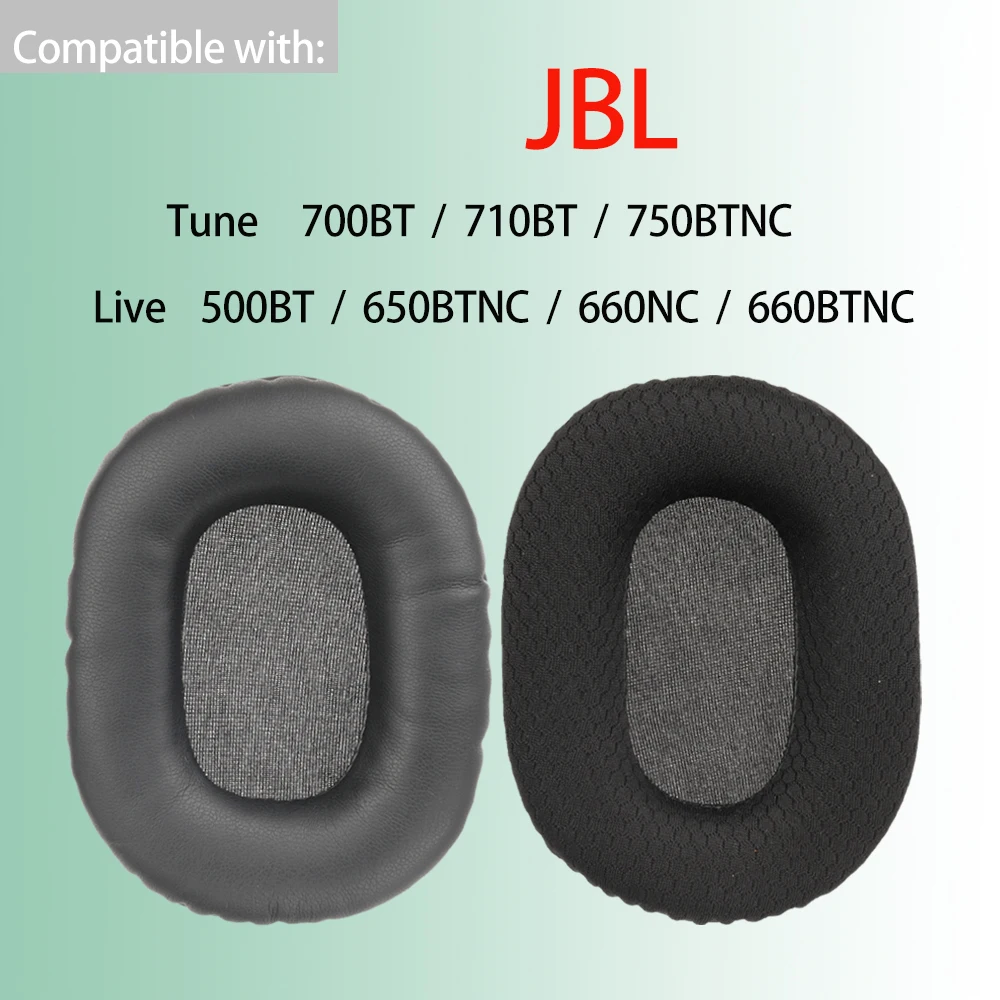 

Подушечки для наушников JBL Tune 700BT 710BT 750BTNC Live 500BT 650BTNC, амбушюры 660NC 660BTNC, сменные чехлы для гарнитуры