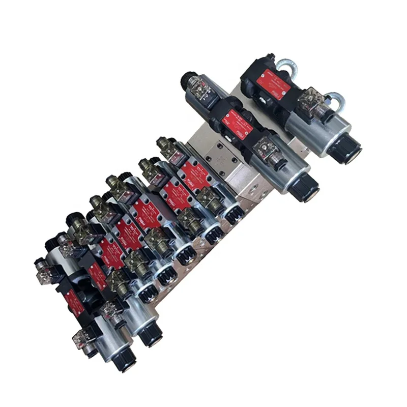Mayroth Customized Made 24 Volt Multi-way Valve Block 100 L/min Flow Rate Hydraulic Manifold For Inje ction Molding Machine