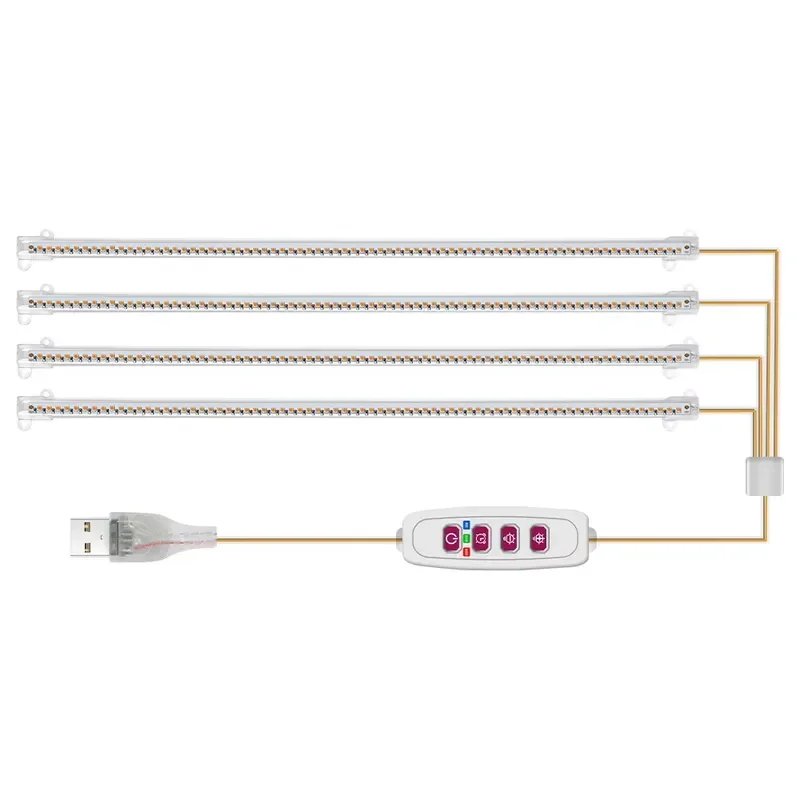 Full Spectrum LED Grow Light Bar for Vertical Farming Indoor Plant Growth High Efficiency Medical Grade Lighting System