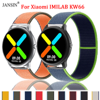 Nylon Bracelets For Xiaomi IMILAB KW66 Sport Strap Watchband For imilab kw66 Band Smartwatch Correa Replacement Belt Wristband