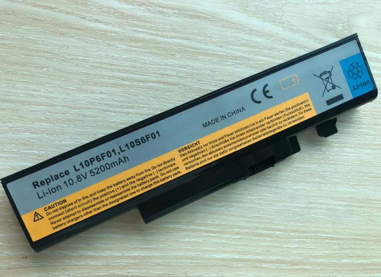 Laptop Battery For LENOVO IdeaPad Y470 Y470A  Y570 Y570A   57Y6625  57Y6626 L10C6F01 L10P6F01 L10S6F01