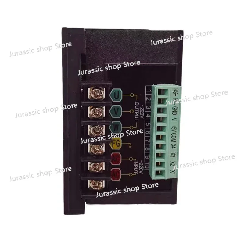 

Small Vector Inverter AC220V Single-phase Input Three-phase Output Motor Drive Inverter with T13-750W-12-H Four-digit