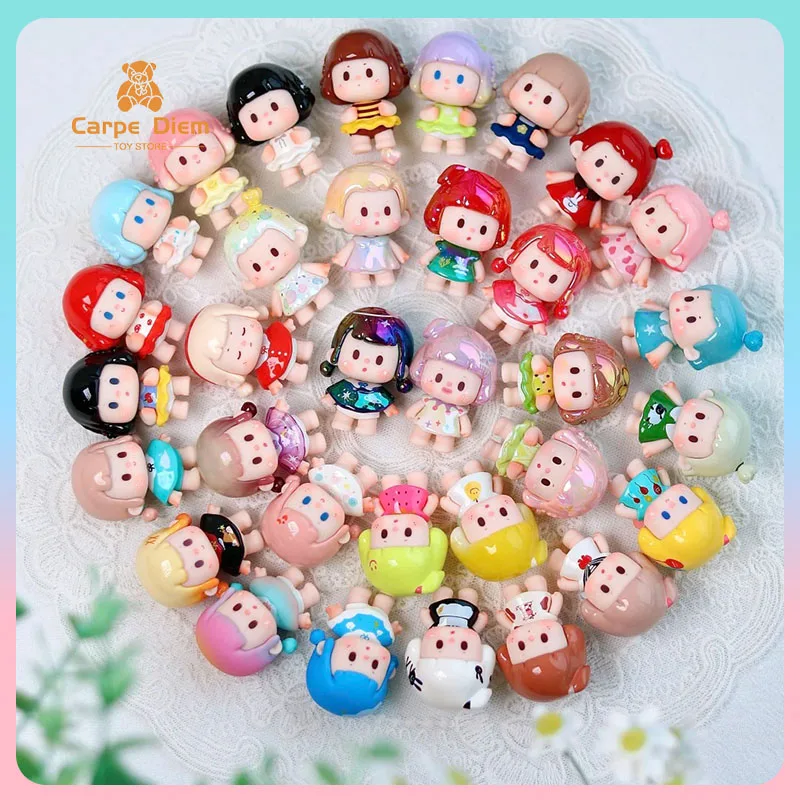 

Original Not Two Blind Boxes Childhood Series Mystery Packaging Room Ornaments Kawaii Toys Gifts For Girls Collectible Dolls