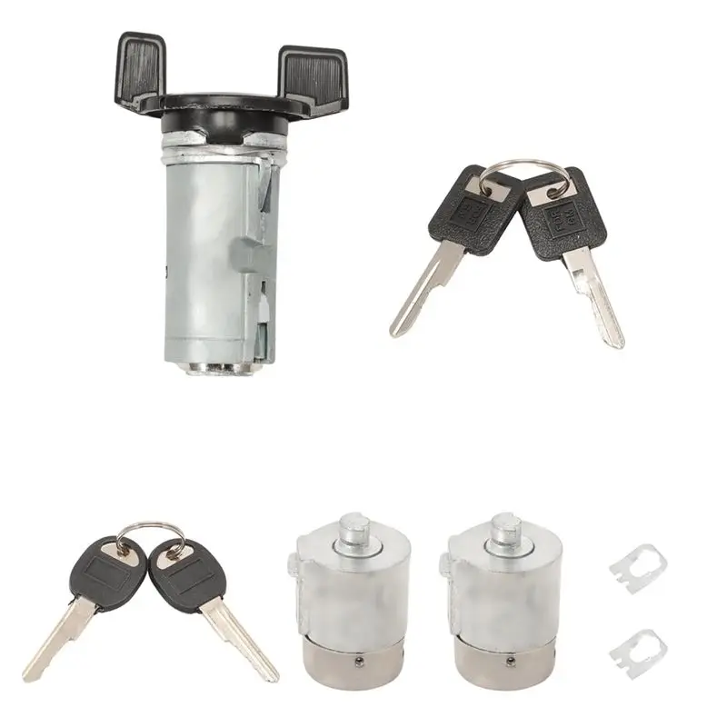 

Комплект замков зажигания и дверей с ключами A57E для Chevrolet C1500 C2500 C3500 (924-791, 12300443, D1414B, 701400)