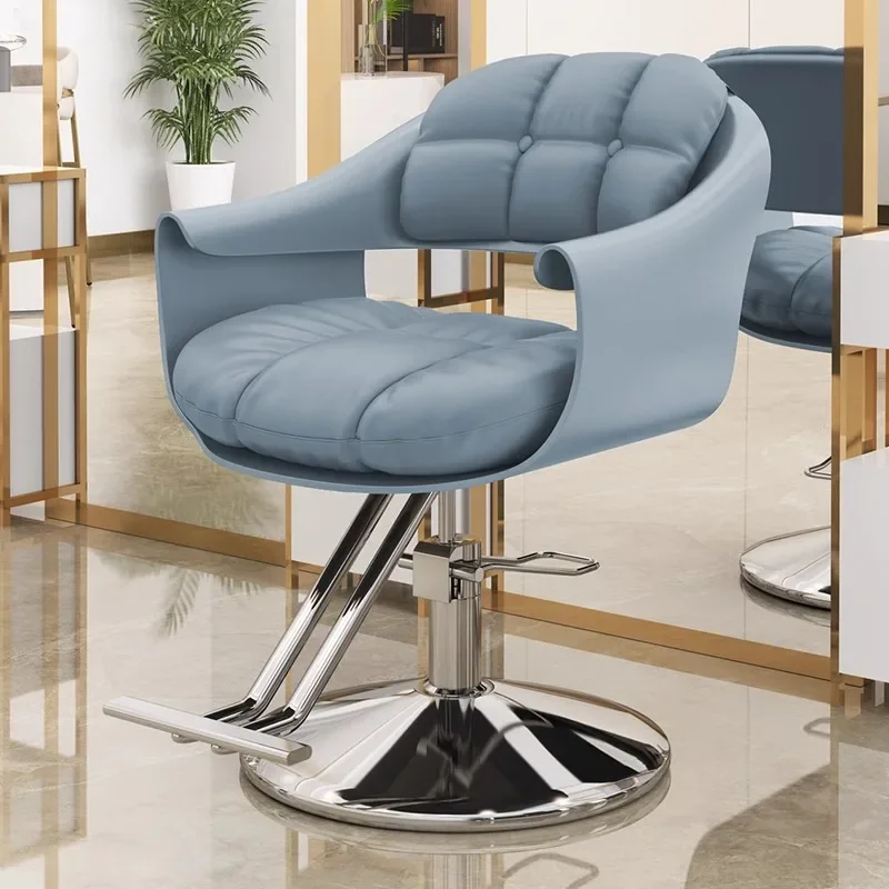 Classic Retro Barber Chair Personalized Aesthetic Professional Salon Barbershop Chair Vintage Cadeira De Barbeiro Furniture