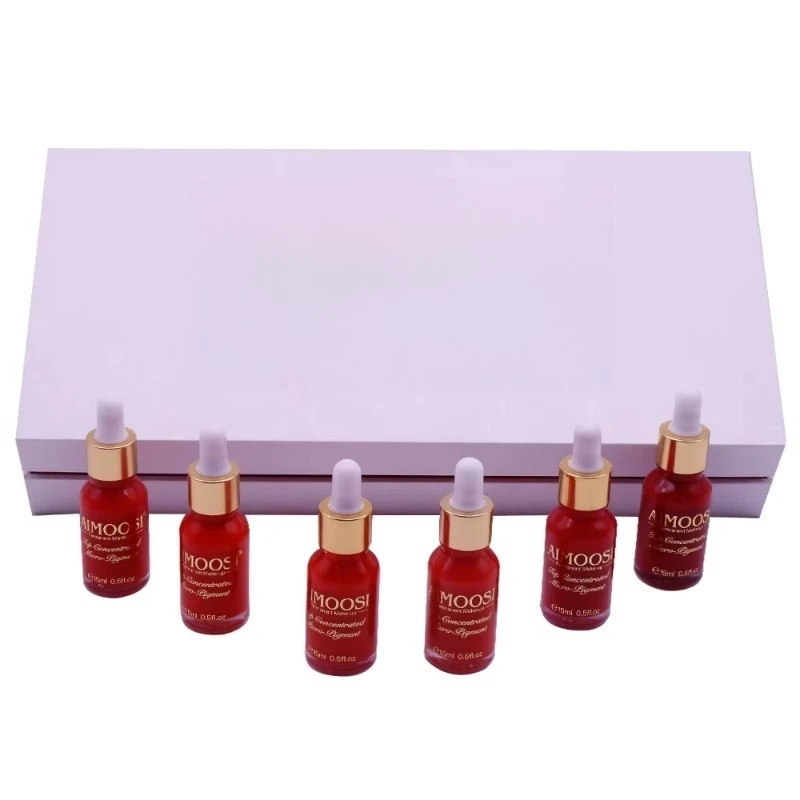 

Supplies Permanent Makeup Micropigment Lip Tattoo Pigment Ink Kit Tattoo Ink Set Colors