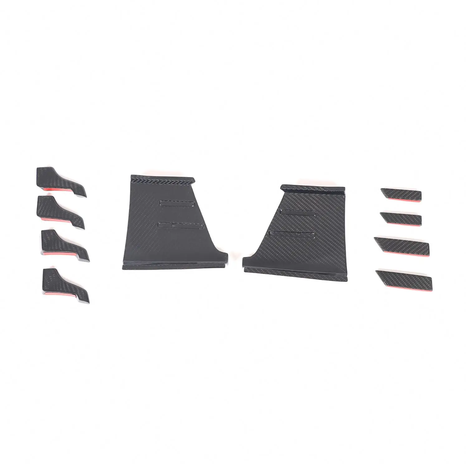Modify Luxury Dry Carbon Fiber A4 Car Front Center Lip For Audi B9 RS4 2019