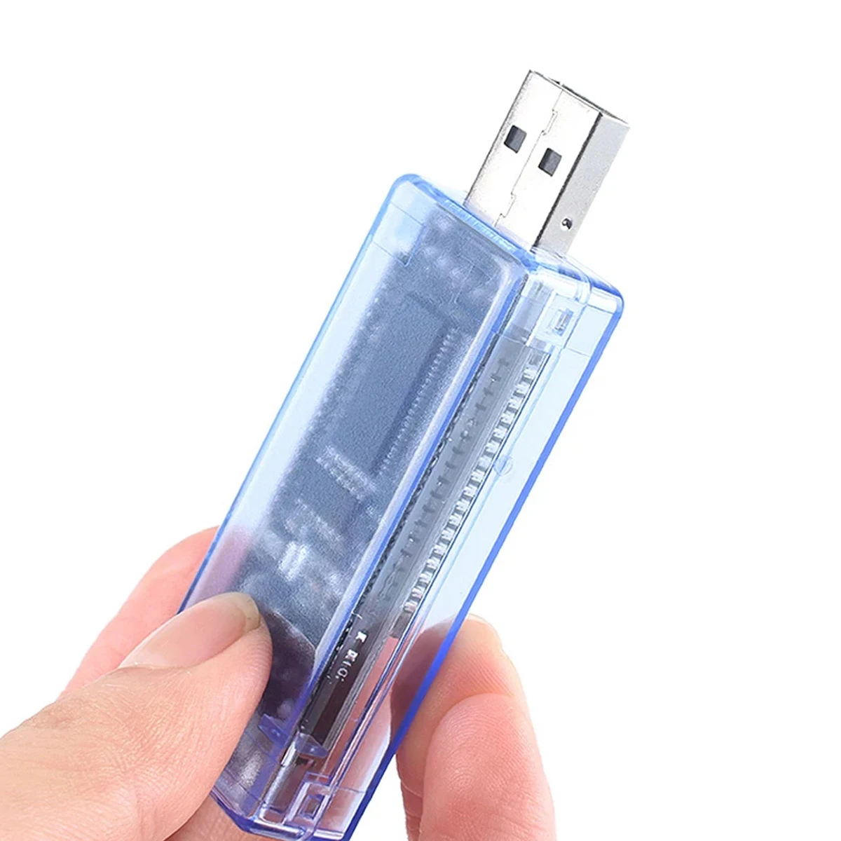 1/2/4Pcs USB Tester Digital Voltage Current Meter Power Capacity Detector Monitor for Power Bank Charger Cable Testing