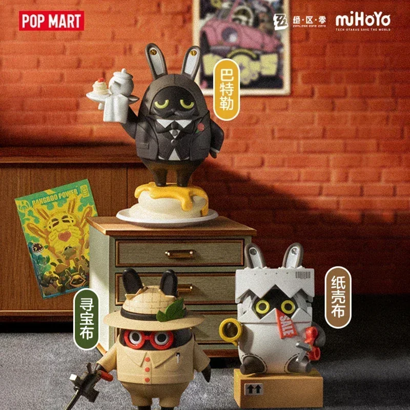 

POPMART Zenless Zone Zero Bonmu Party Series Mystery Blind Box Cute Surprise Action Figure Collectible Model Toy for Fans