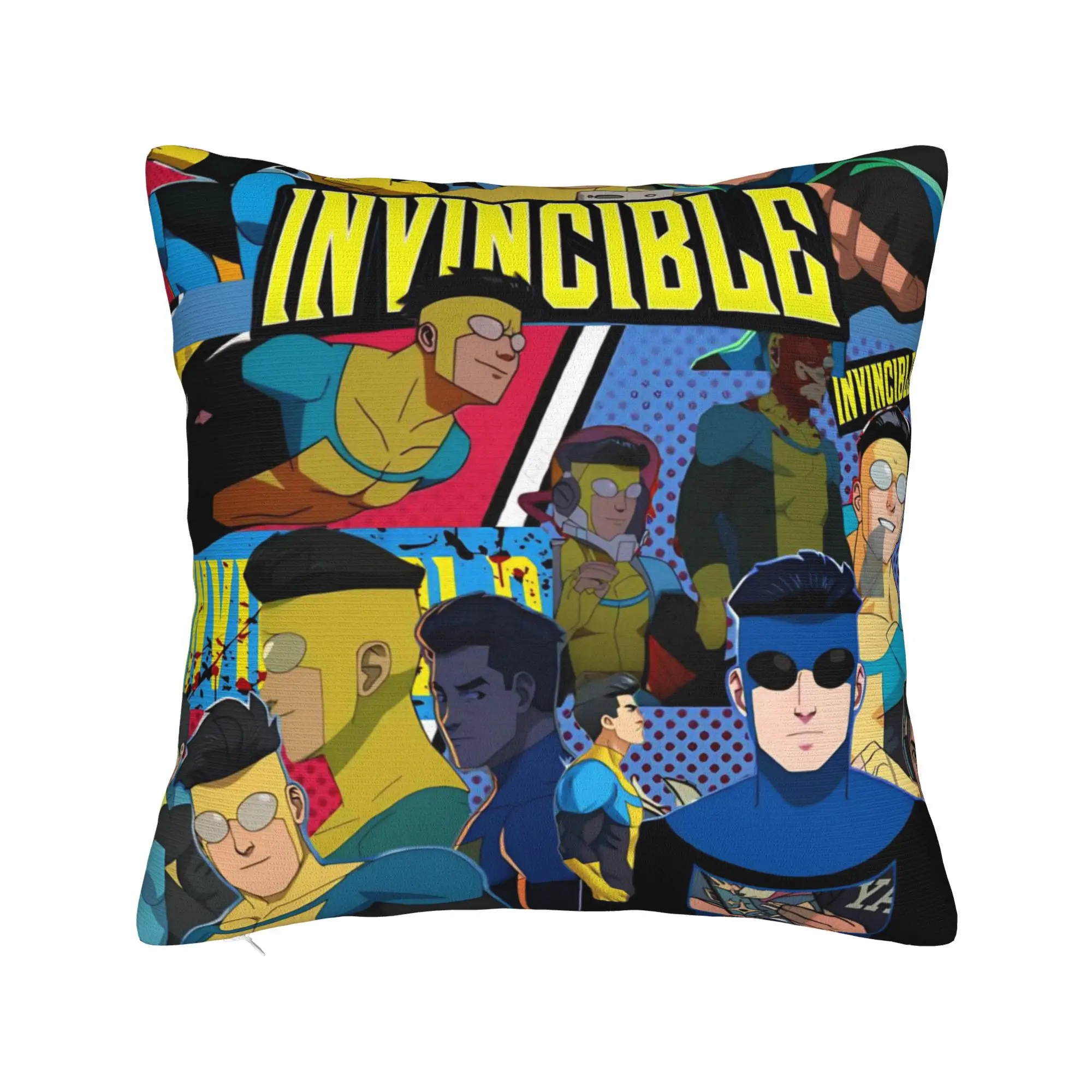 Invincibles Comic Pillow Cover Product Soft Cushion Cover Decor  Throw Pillow Case Cover Home Multi Size