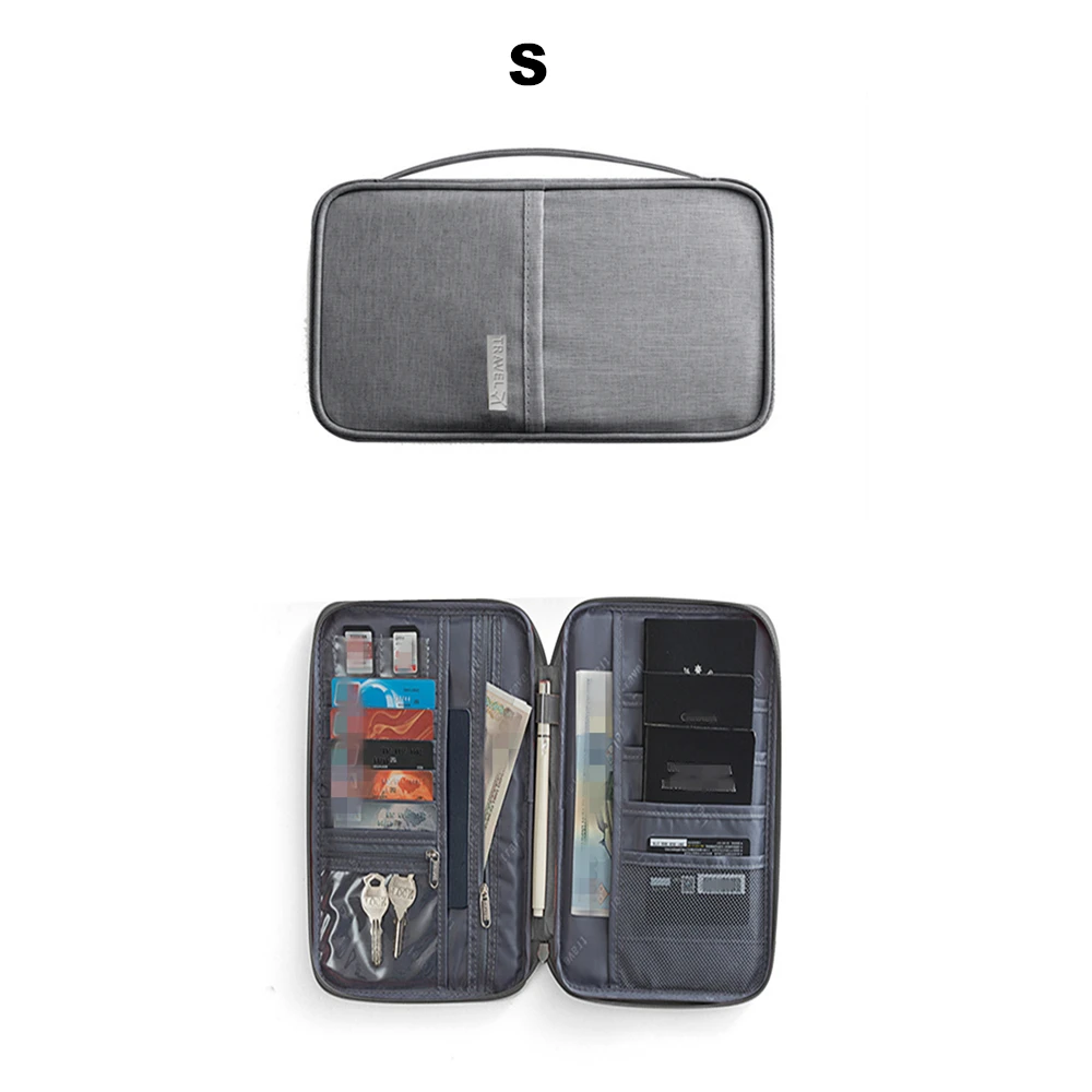 Hot Travel Wallet Familie Paspoorthouder Creatieve Waterdichte Document Case Organizer Reisaccessoires Documententas Kaarthouder