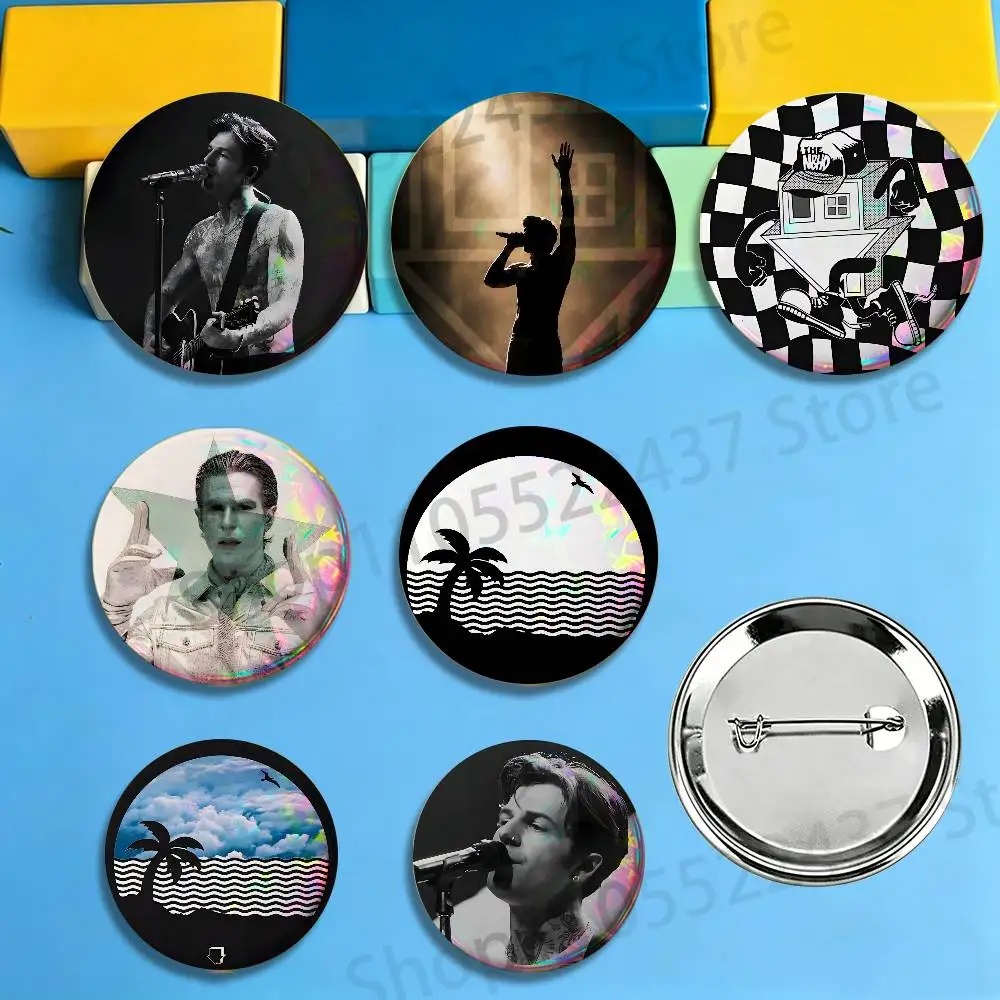 Jesse Rutherford The NBHD Badges Cartoon Character Pins Brooch for Bag Shoes Decoration Jewelry Gifts