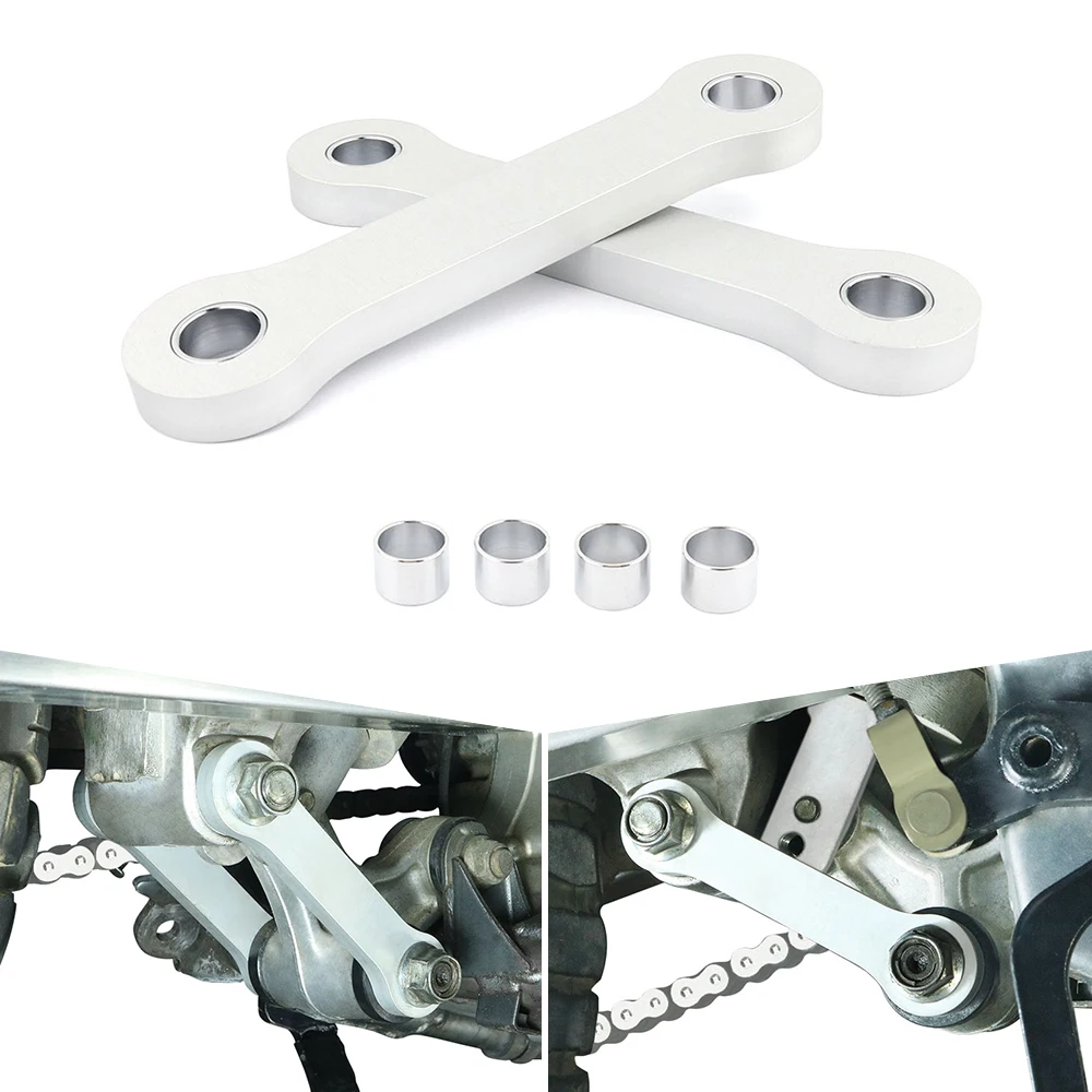 Motorcycle Accessories Fit For Yamaha DT230 1997 1998 DT 230 Lowering Links Kit Rear Suspension Cushion Drop Linkage