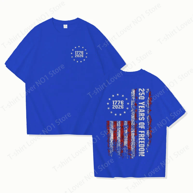 Retro Usa 250 Shirt, 250 Years of Freedom, Celebrate 250th Anniversary Shirt Usa Flag Tee 4th of July Shirt Patriotic Gift