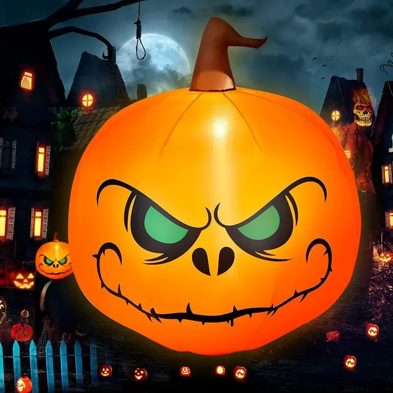 Large LED Pumpkin Light Halloween Decoration for Indoor Outdoor Yard Party Home Decor Festive Atmosphere Glow Lamp Ornament