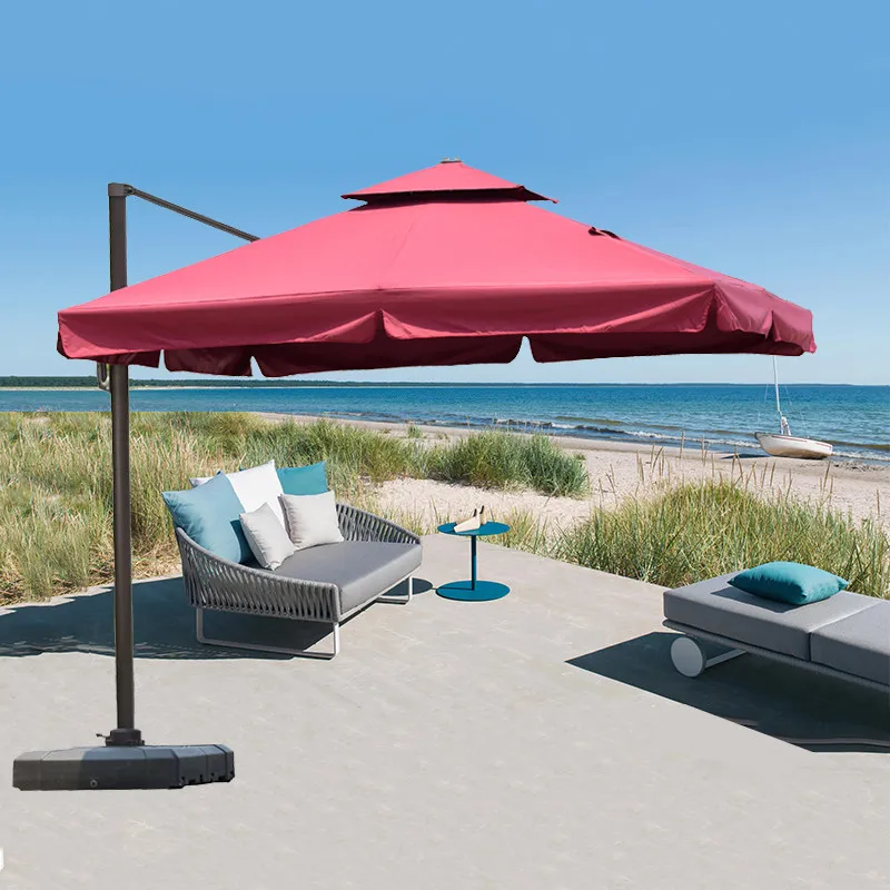 

Terrace Villa Patio Umbrellas & Bases Homestay Advanced Hotel Patio Umbrellas & Bases Garden Outdoor Furniture Ombrello Ls40hws