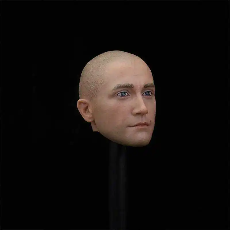 1/6 Scale Europe Male Soldiers Bald Head Sculpt New York Police Head Played Model for 12inch Action Figure Collection Dolls