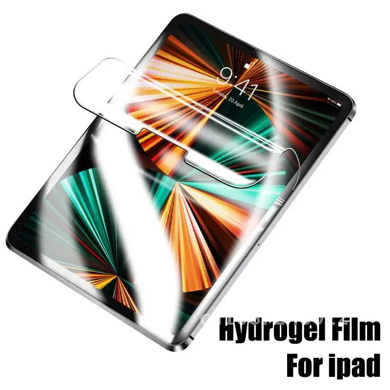 

2pcs Film Hydrogel For Ipad Pro 11 12.9 2021 10.2 10.5 Tablet Screen Protector For Ipad Air Mini 5 4 2 3 1 2020 2018 No Glass