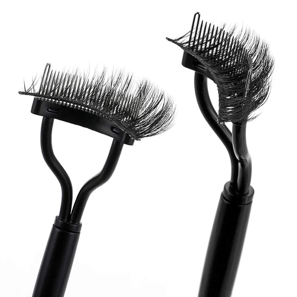 Wimper Kam Separator Tool Metalen Tanden Wimper Borstel Mascara Kam Wenkbrauw Eye Lash Kam Lash Applicator Tool Voor Meisje En vrouwen