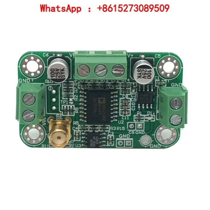 

AD637 module effective value detection module does not require potentiometer adjustment accuracy