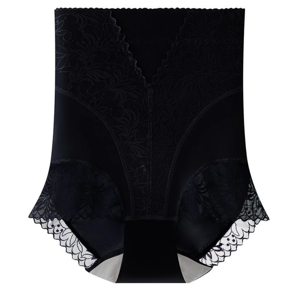 

High Waist Postpartum Body Shaper Lace Flowers Shapewear Butt Lifter Briefs Panties Belly Contracting Tummy Control Underwear