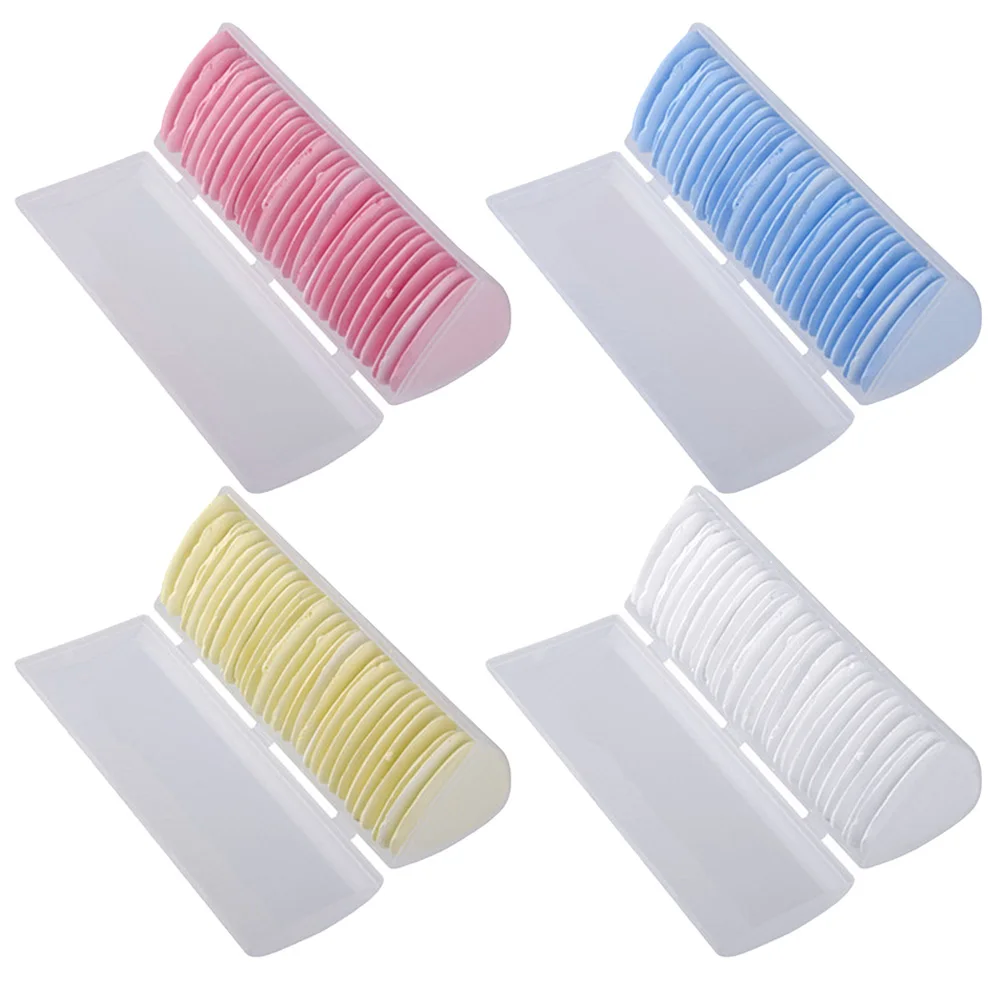 

4 Sets Tailor's Chalk Fabric Marker Triangle Sewing Colorful Pattern Marking Tool for Professional Home Tailoring Tools