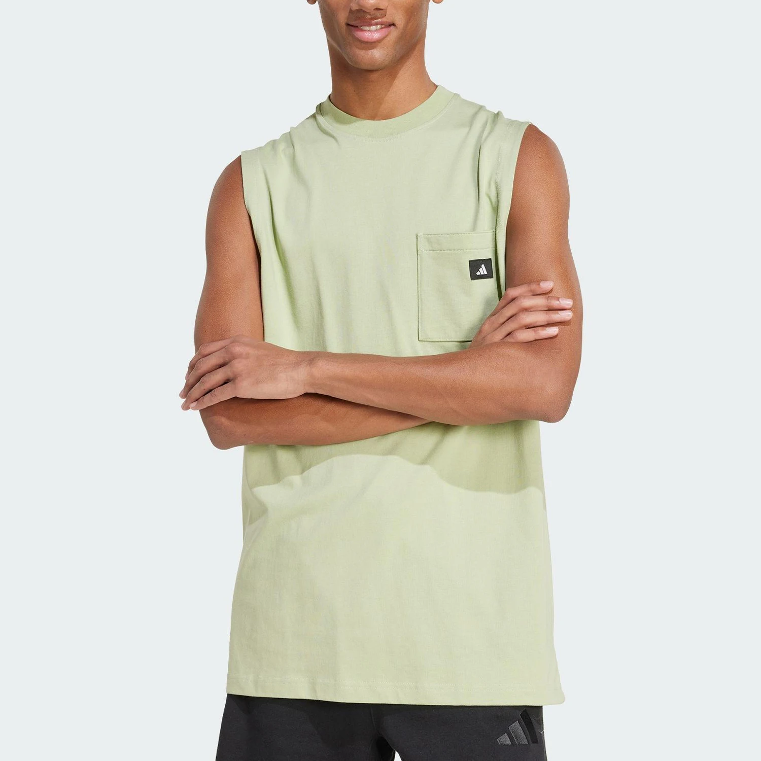 

Мужская свободная майка без рукавов Adidas Summer 2025 JJ3973