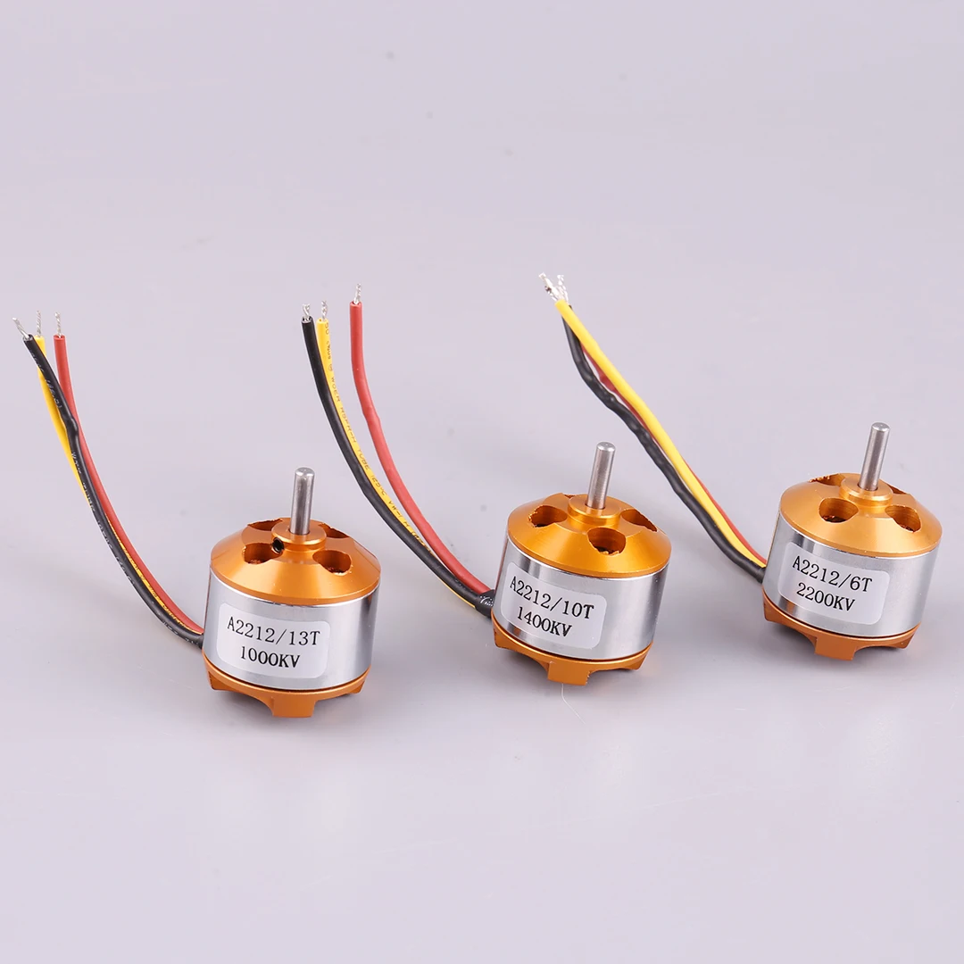 XXD A2212 Brushless Motor for Multi-Axis Fixed Wing Aircraft Model Airplane Motor KV1000/1400/2200 High Power Aircraft Engine