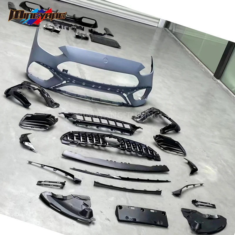 

Modification Mingyang Tuning Bodykit C63 Facelifts for BENZ C Class W206 Upgrade Car Bumper Grille Diffuser Body Kit