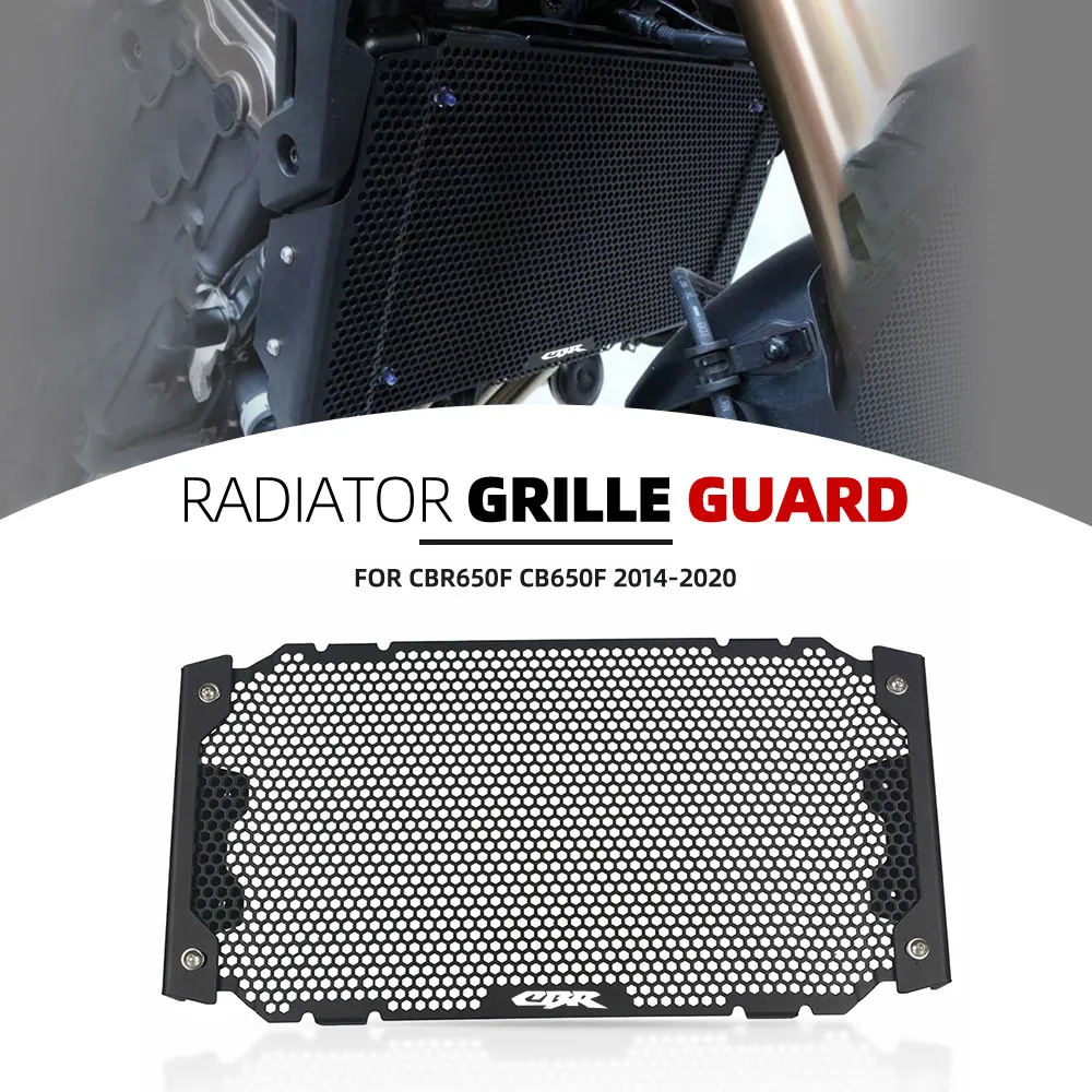 

CB 650 F Radiator Guard Grille CBR 650F Oil Cooler Protection Cover FOR HONDA CBR650F CB650F 2014 2015 2016 2017 2018 2019 2020