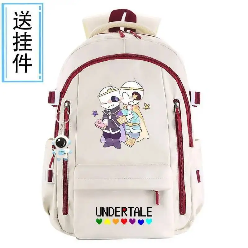 

Anime Game UNDERTALE Sans Frisk Papyrus Backpack Cosplay Large Capacity School Bags Students Men Women Birthday Present Gifts