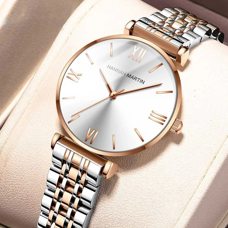 

Top Quality Casual Minimalist Watches for Women Custom Luxury Stainless Steel Band Lady Wrist Watches for Business