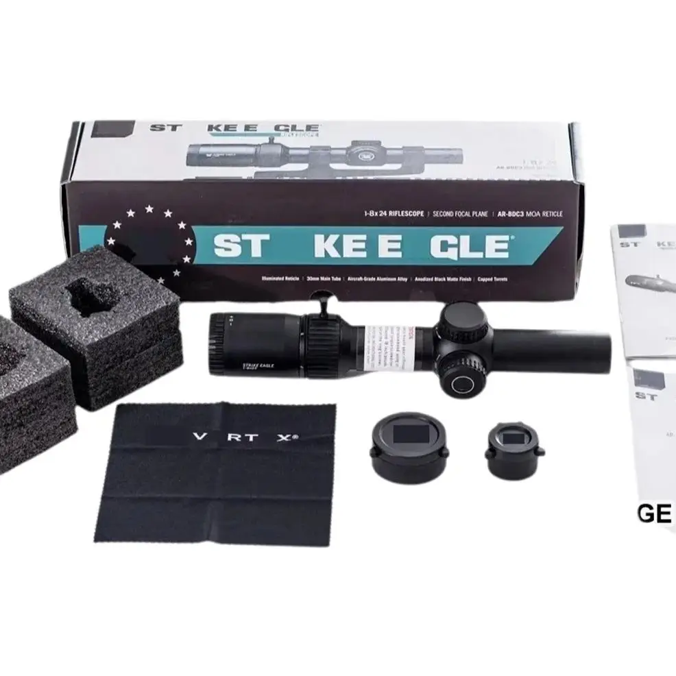 

V*RT*X Optics St**ke E*gle 1-8X24 SFP Rifle Scope with AR-BDC3 Reticle 30mm Tube Durable Precision Shooting Sight for Lunetas