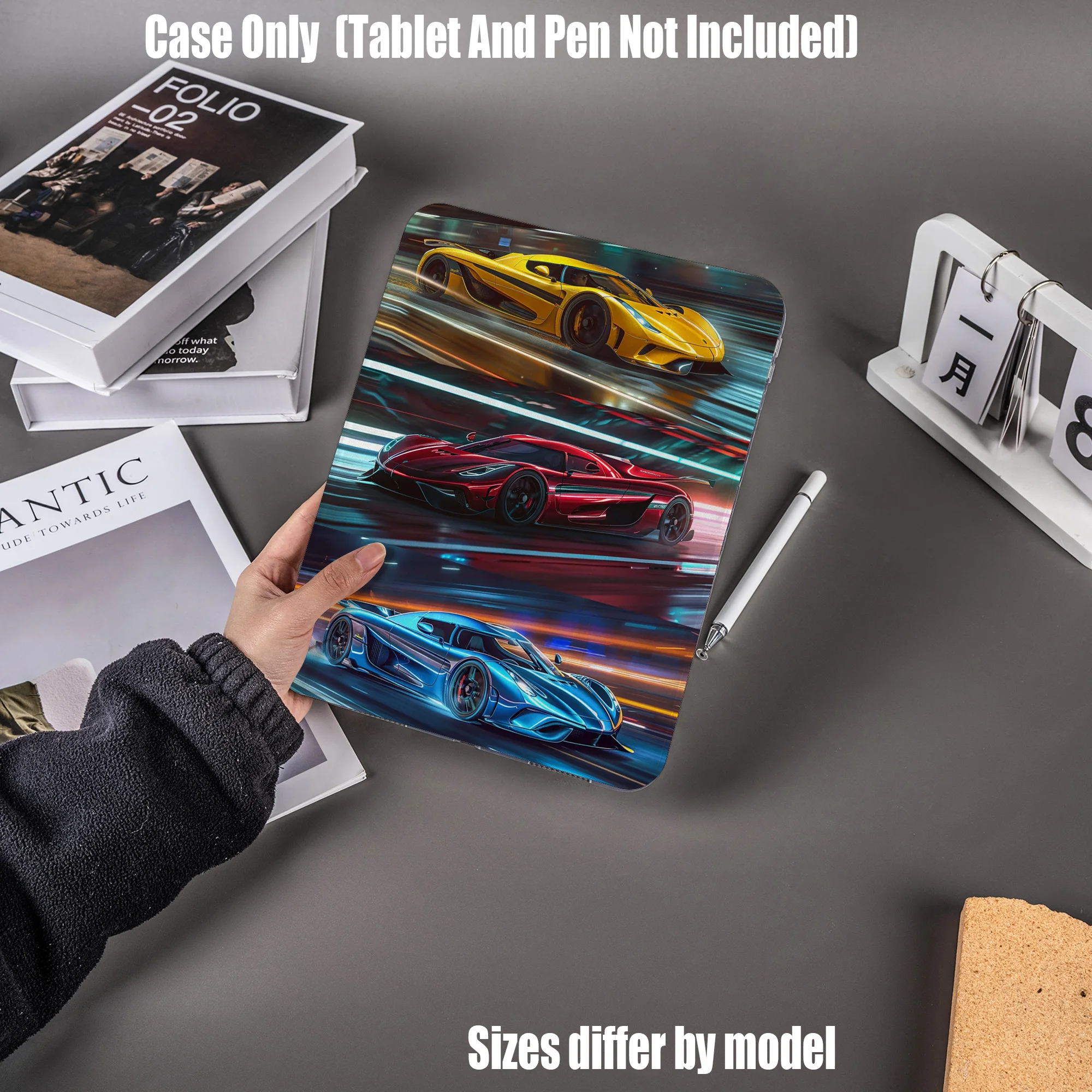 Premium TPU Tablet Case for Samsung and Apple All Models Slim Fit Protective Cover，Shockproof Lightweight Durable