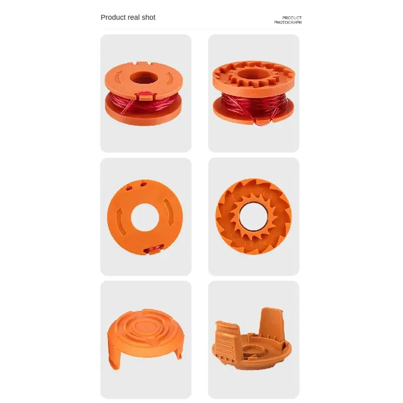AA1980~12 Pack Replacement for WA0010/WA6531 Spool Mowing Head Mowing Line Cover