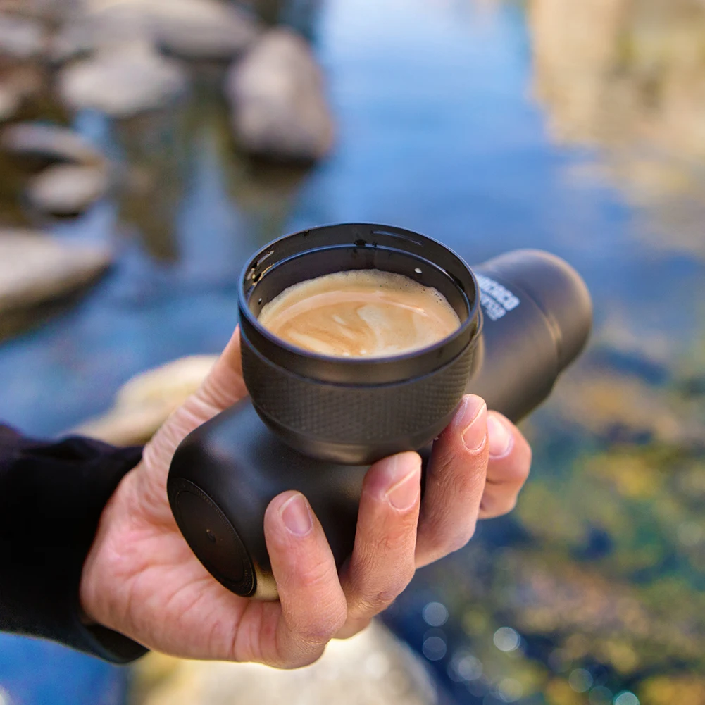 Wacaco Minipresso NS, Portable Espresso Coffee Machine, Compatible NS Capsules*, Small Travel Coffee Maker,Mini coffee machine.