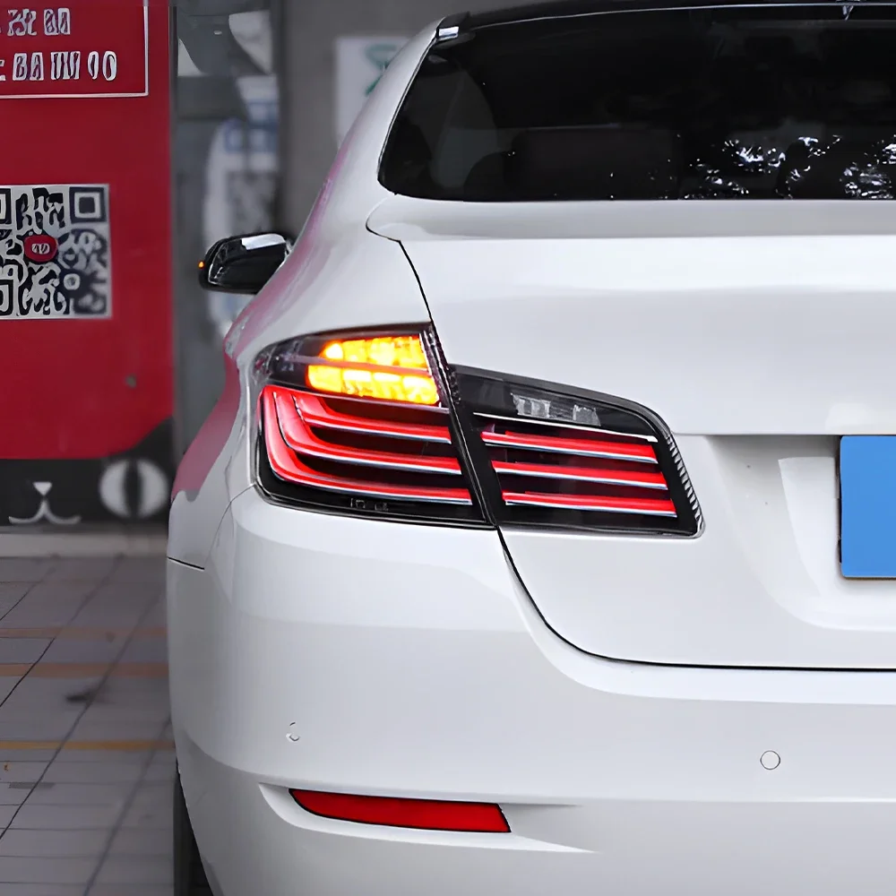 

Для BMW F10 F18 525i 530i 535li 5 серии 2011-2017 светодиодные автомобильные задние фонари в сборе, обновленный сигнальный светильник, аксессуары, инструмент