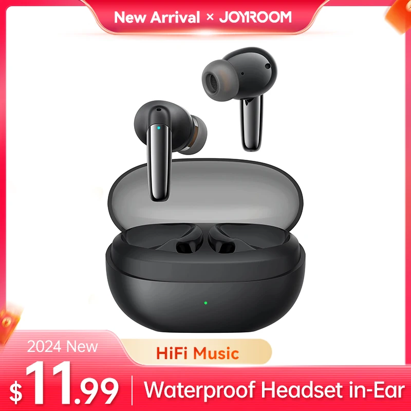 Joyroom Wireless Bluetooth Earbuds HiFi Music Earphones Headphones Sports Waterproof Headset in-Ear Mics Handfree Phone Earbuds