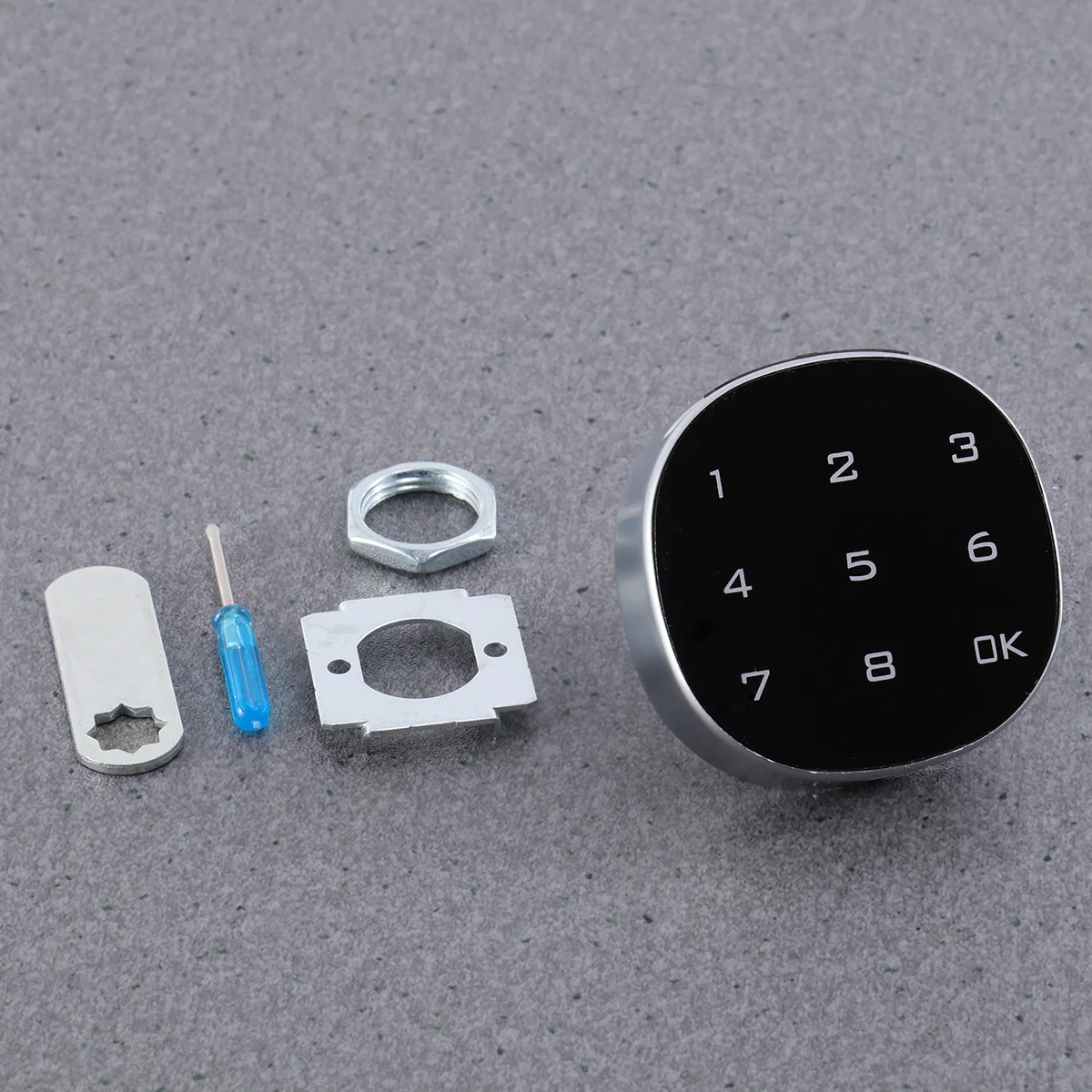 Electronic Password Lock 4-15 Digit Resettable Keypad Door Lock For Luggage Drawer Cabinet Anti-Theft Security Coded