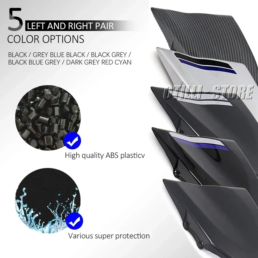 Side Fairing Cover Panel Protector, Acessórios de Motocicleta para YAMAHA MT-09, MT 09, 2021, 2022, Novo