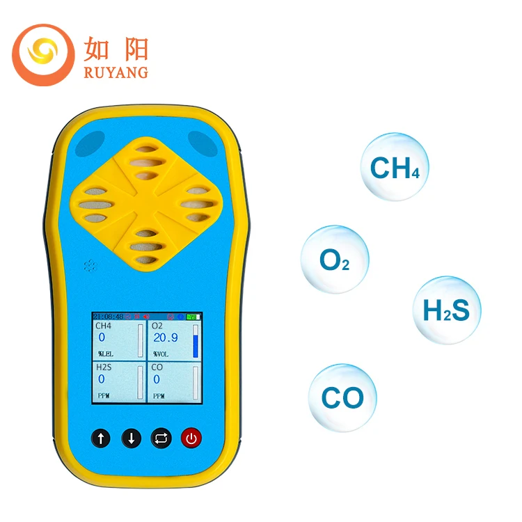 F40 Portable Four in one Automatic Ammonia Nh3 Flue Gas Multi Analyzer Gas detector Gas Leakage Detector