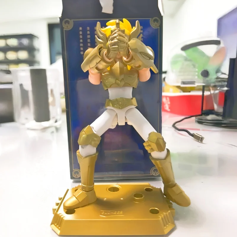 ホットブロッキーズ オリジナル 在庫あり 聖闘士星矢 ゴールドの遺産 星 第二シリーズ 組み立てブロック 可動関節 アクションフィギュア おもちゃ ギフト