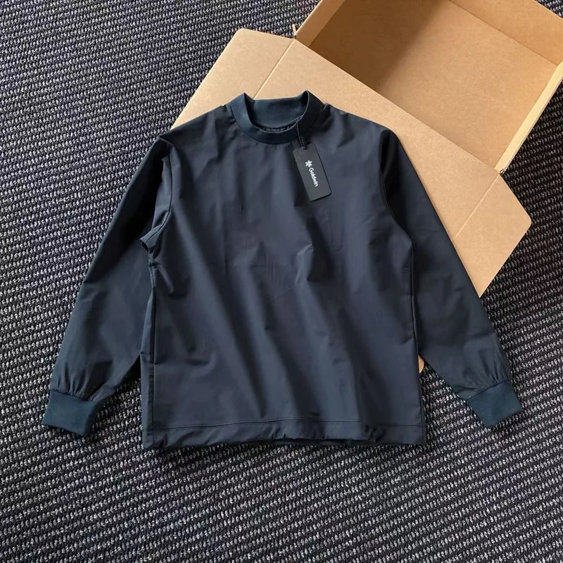 

Long Sleeve Goldwin Function High Gauge Shirring T Shirt Japan Men Women Quick Dry Waterproof Wear-resisting T-shirt Tops Tee